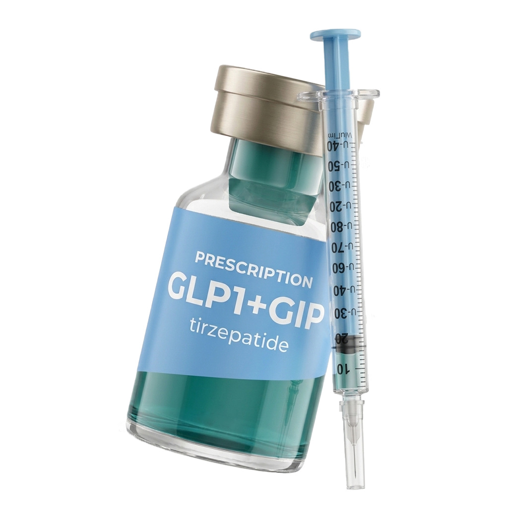 Vial GLP1+GIP tirzepatida con jeringa — Medilink Colombia